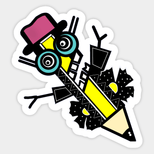 Cute Pencil Sticker